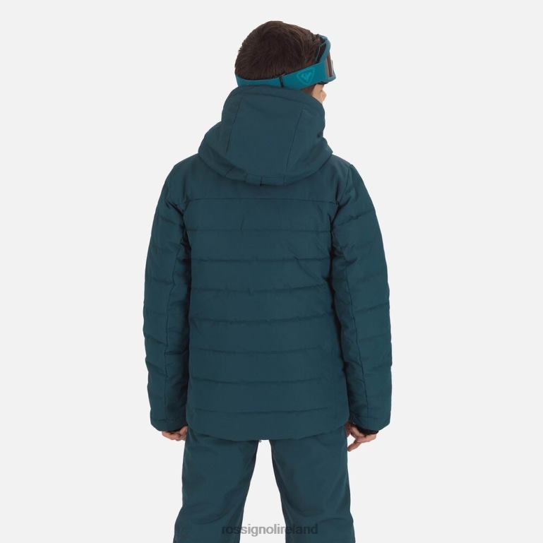 Rossignol Tops Boys Hiver Polydown Ski Jacket Deepteal 62R6R1167