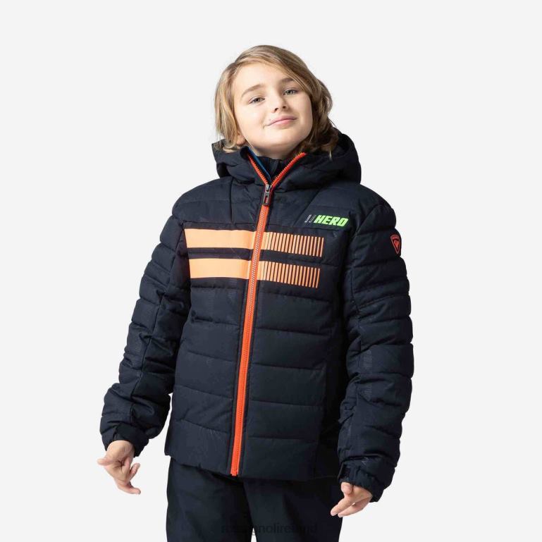 Rossignol Tops Boys Rapide Hero Ski Jacket Black 62R6R1222