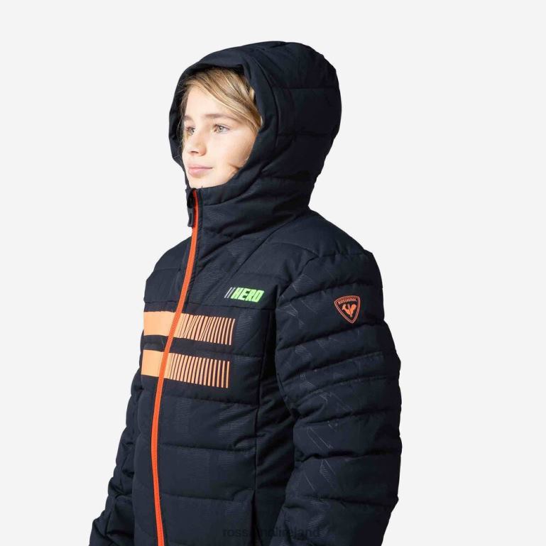 Rossignol Tops Boys Rapide Hero Ski Jacket Black 62R6R1222