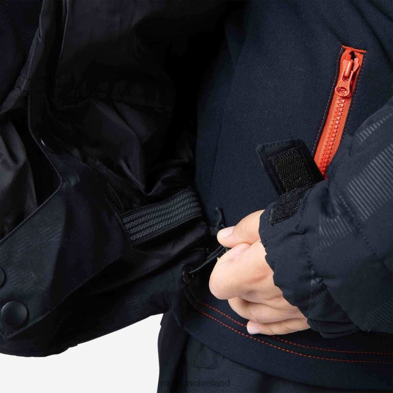 Rossignol Tops Boys Rapide Hero Ski Jacket Black 62R6R1222