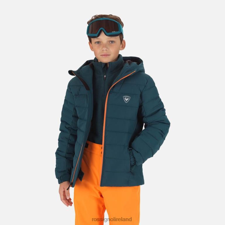 Rossignol Tops Boys Rapide Ski Jacket Deepteal 62R6R1168
