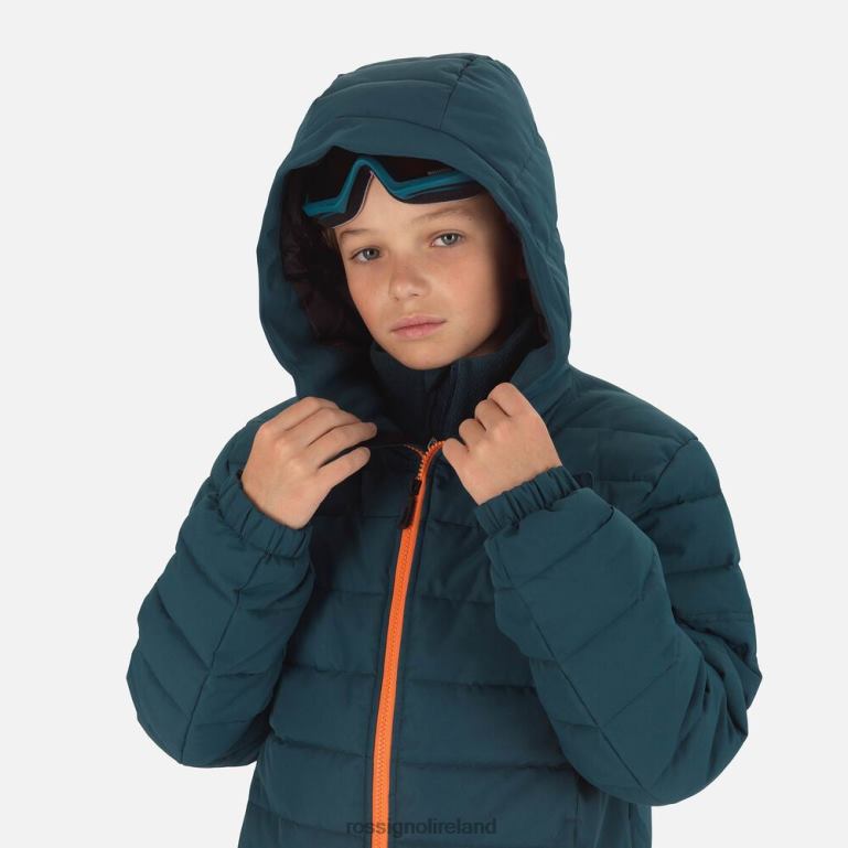 Rossignol Tops Boys Rapide Ski Jacket Deepteal 62R6R1168