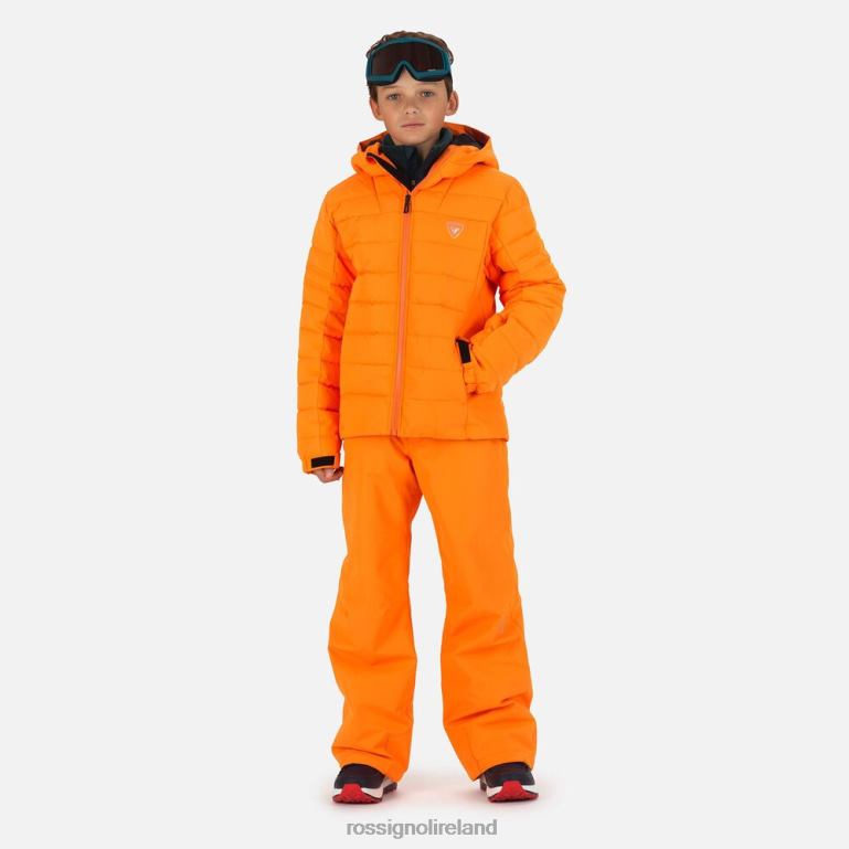 Rossignol Tops Boys Rapide Ski Jacket Mango 62R6R1158