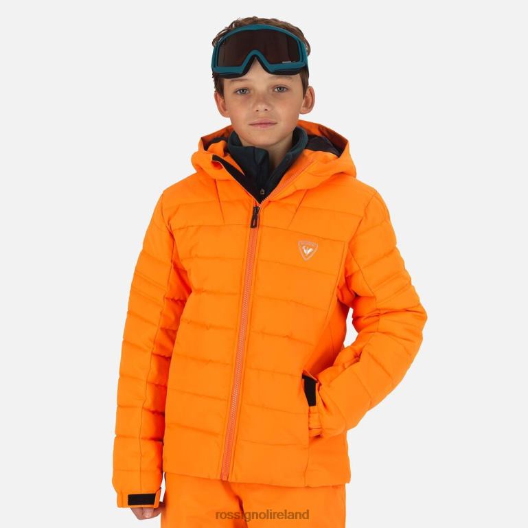 Rossignol Tops Boys Rapide Ski Jacket Mango 62R6R1158