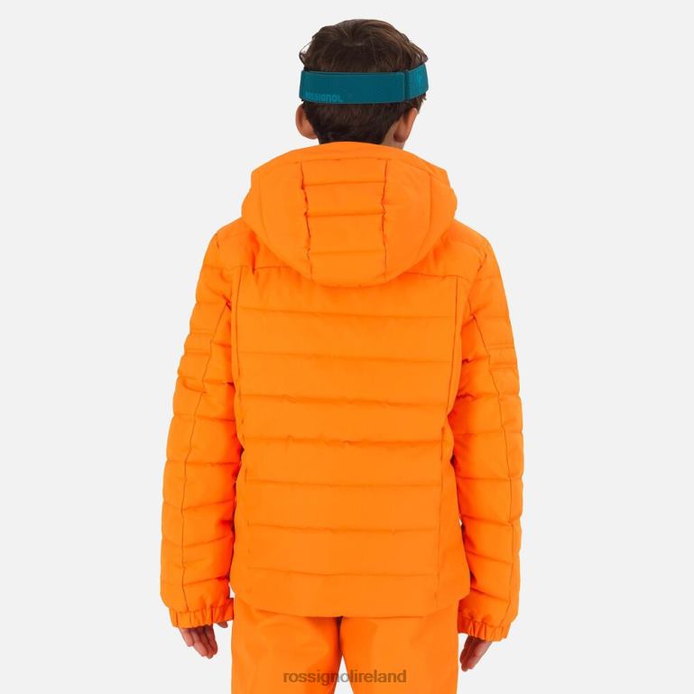 Rossignol Tops Boys Rapide Ski Jacket Mango 62R6R1158