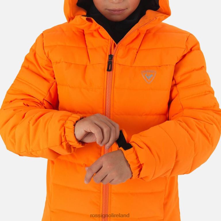 Rossignol Tops Boys Rapide Ski Jacket Mango 62R6R1158