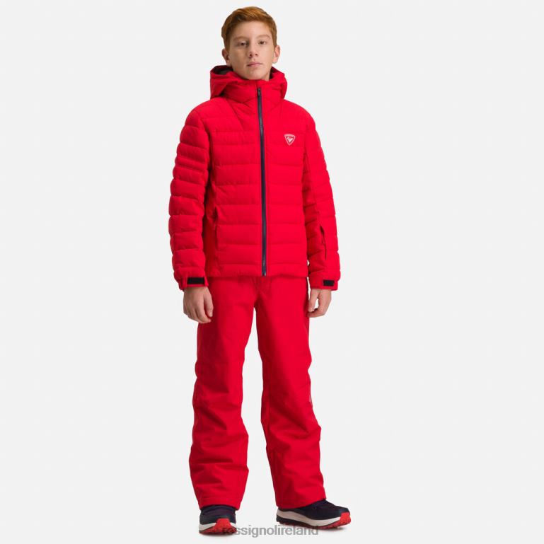 Rossignol Tops Boys Rapide Ski Jacket Sportsred 62R6R1164