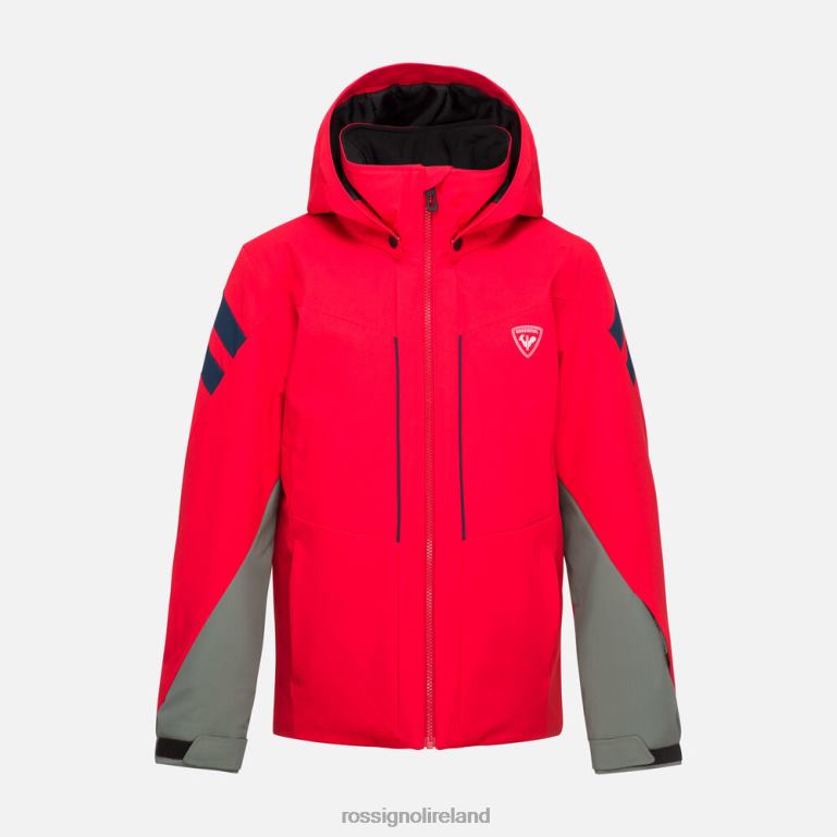 Rossignol Tops Boys Ski Jacket Sports Red 62R6R1234
