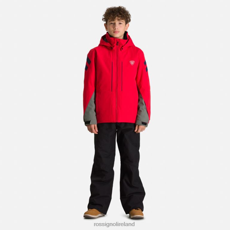 Rossignol Tops Boys Ski Jacket Sports Red 62R6R1234