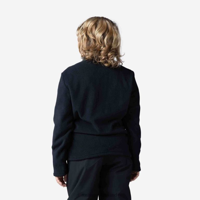 Rossignol Tops Boys Half-Zip Fleece Top Black 62R6R1142