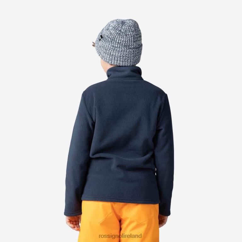 Rossignol Tops Boys Half-Zip Fleece Top Darknavy 62R6R1134