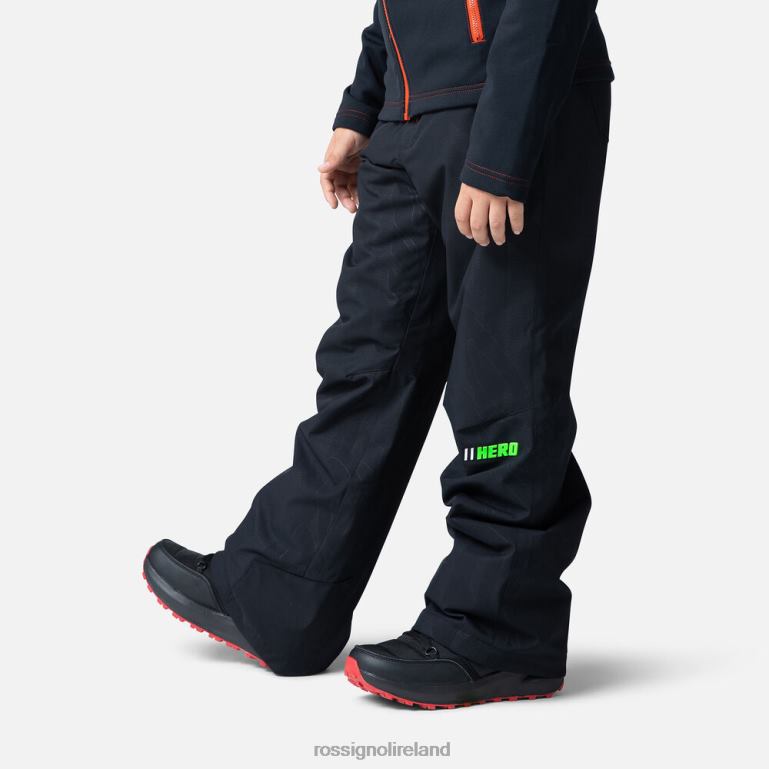 Rossignol Bottoms Boys Hero Ski Pants Black 62R6R1215