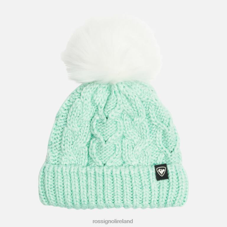 Rossignol Accessories Girls Bony Fur Beanie Aqua 62R6R1149