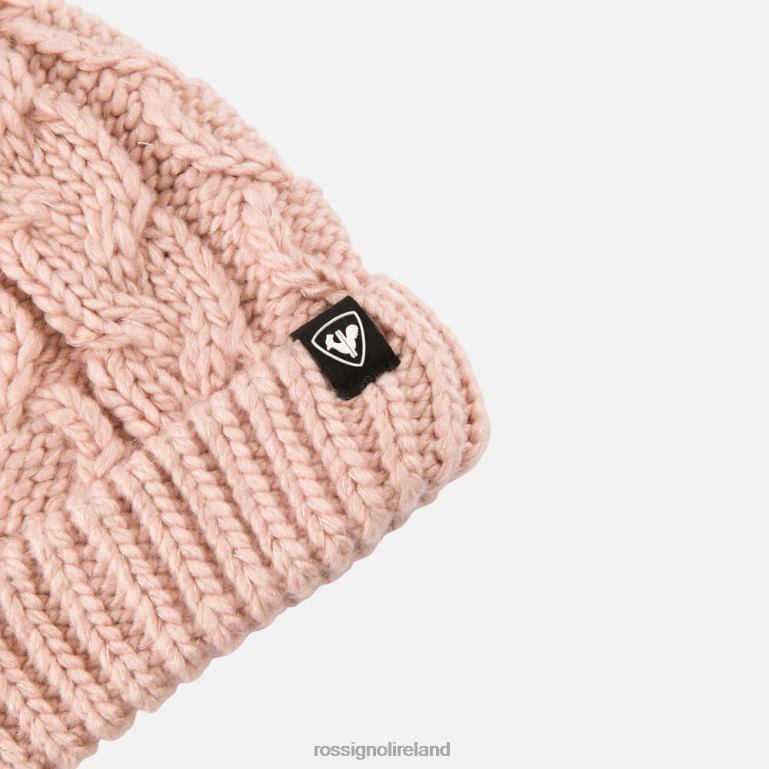 Rossignol Accessories Girls Bony Fur Beanie Powder Pink 62R6R1219
