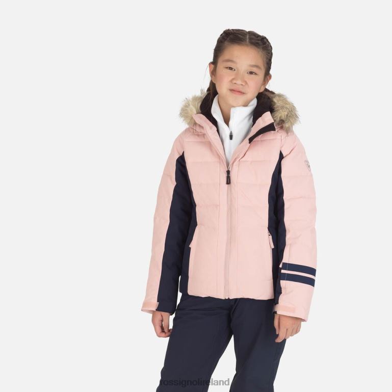 Rossignol Tops Girls Polydown Ski Jacket Bicolor 62R6R1212