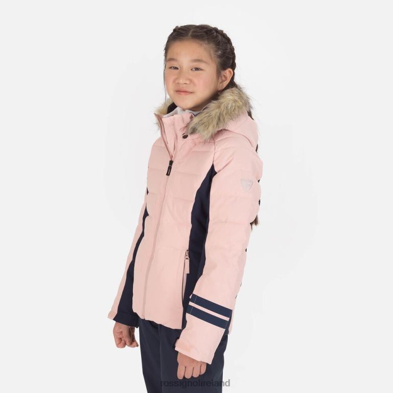 Rossignol Tops Girls Polydown Ski Jacket Bicolor 62R6R1212