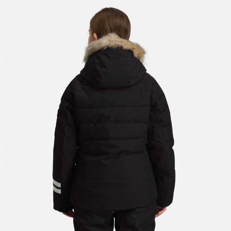 Rossignol Tops Girls Polydown Ski Jacket Black 62R6R1213