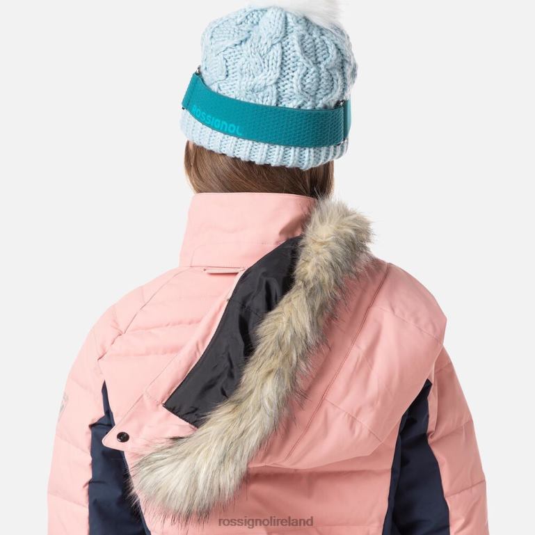 Rossignol Tops Girls Polydown Ski Jacket Cooperpink 62R6R1182