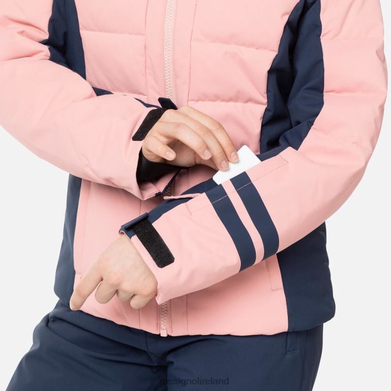 Rossignol Tops Girls Polydown Ski Jacket Cooperpink 62R6R1182