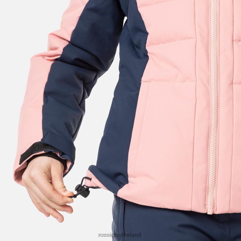 Rossignol Tops Girls Polydown Ski Jacket Cooperpink 62R6R1182