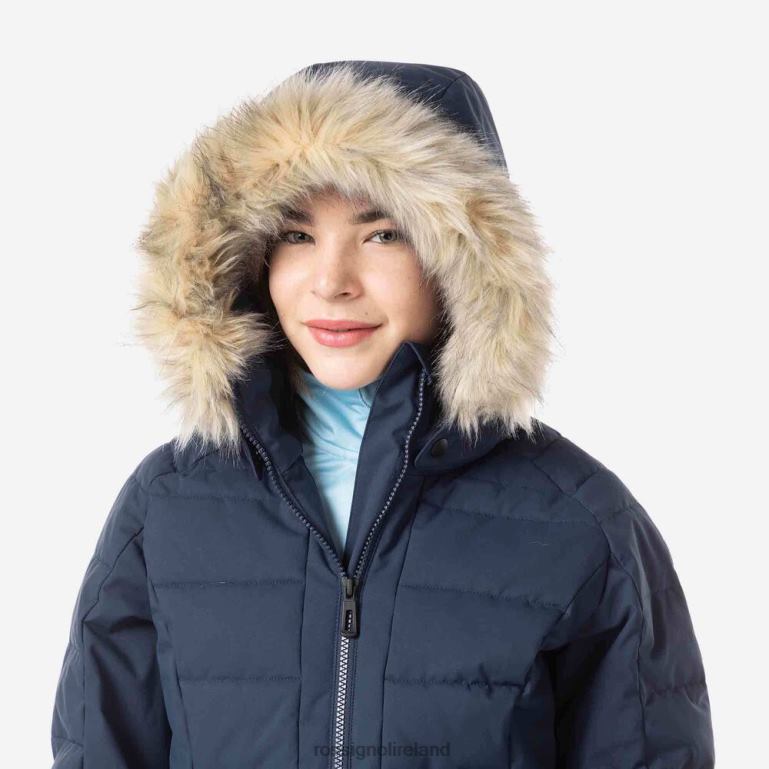 Rossignol Tops Girls Polydown Ski Jacket Darknavy 62R6R1175