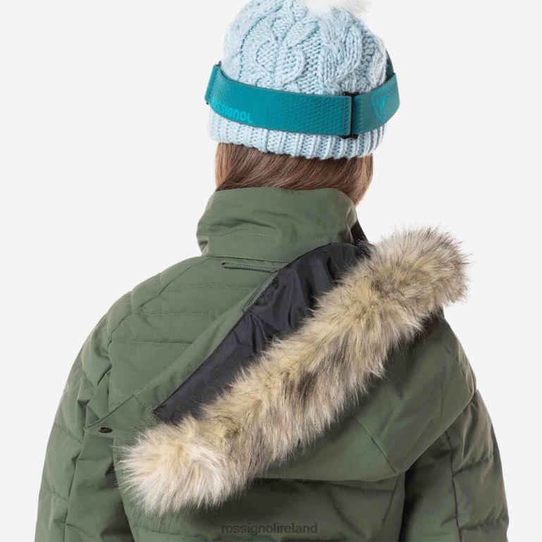 Rossignol Tops Girls Polydown Ski Jacket Ebonygreen 62R6R1184