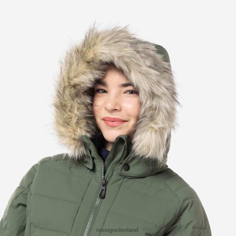 Rossignol Tops Girls Polydown Ski Jacket Ebonygreen 62R6R1184