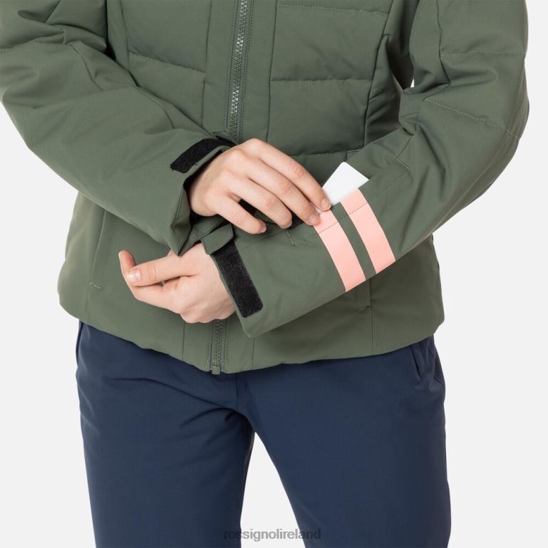 Rossignol Tops Girls Polydown Ski Jacket Ebonygreen 62R6R1184