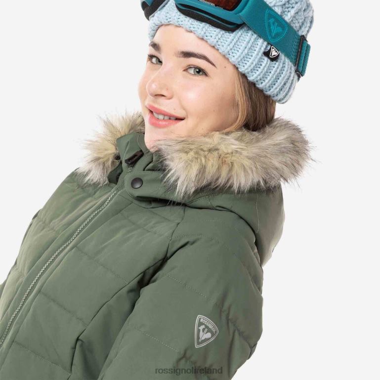 Rossignol Tops Girls Polydown Ski Jacket Ebonygreen 62R6R1184