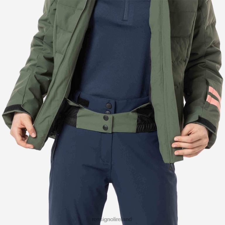 Rossignol Tops Girls Polydown Ski Jacket Ebonygreen 62R6R1184