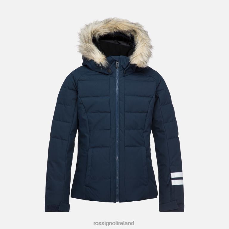 Rossignol Tops Girls Polydown Ski Jacket Eclipse 62R6R1163