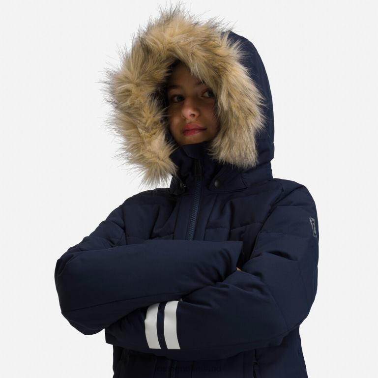 Rossignol Tops Girls Polydown Ski Jacket Eclipse 62R6R1163