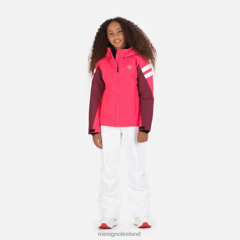 Rossignol Tops Girls Ski Jacket Pink Lift 62R6R1240