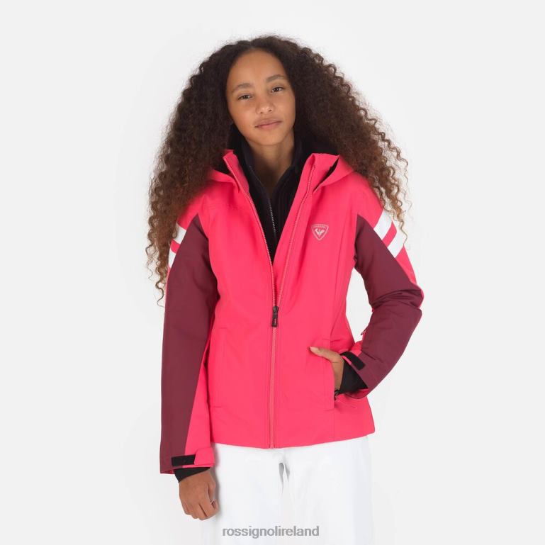 Rossignol Tops Girls Ski Jacket Pink Lift 62R6R1240