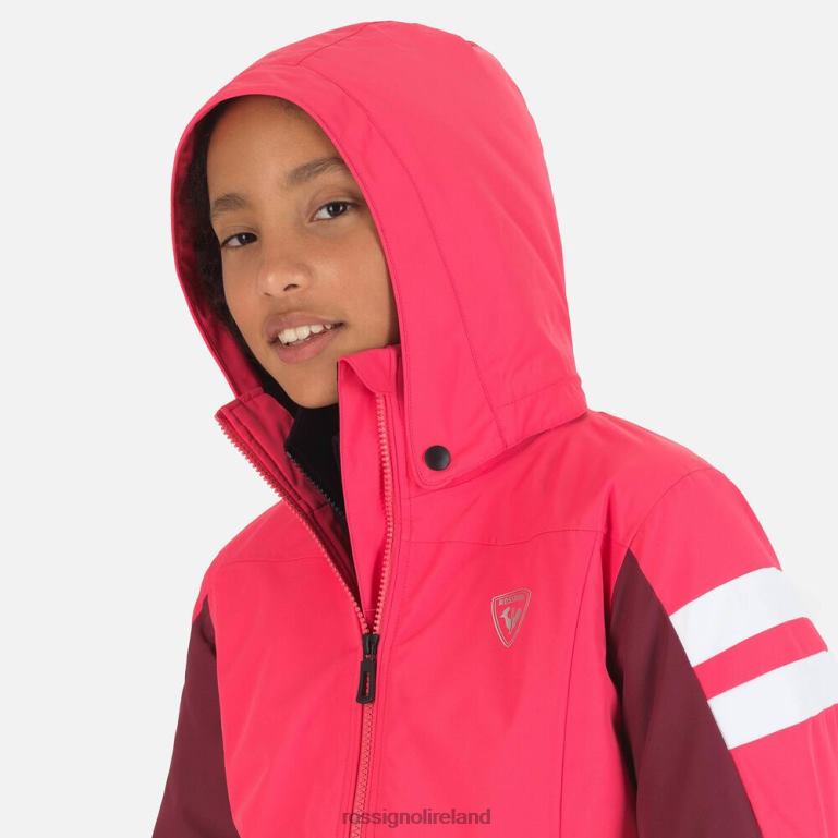 Rossignol Tops Girls Ski Jacket Pink Lift 62R6R1240