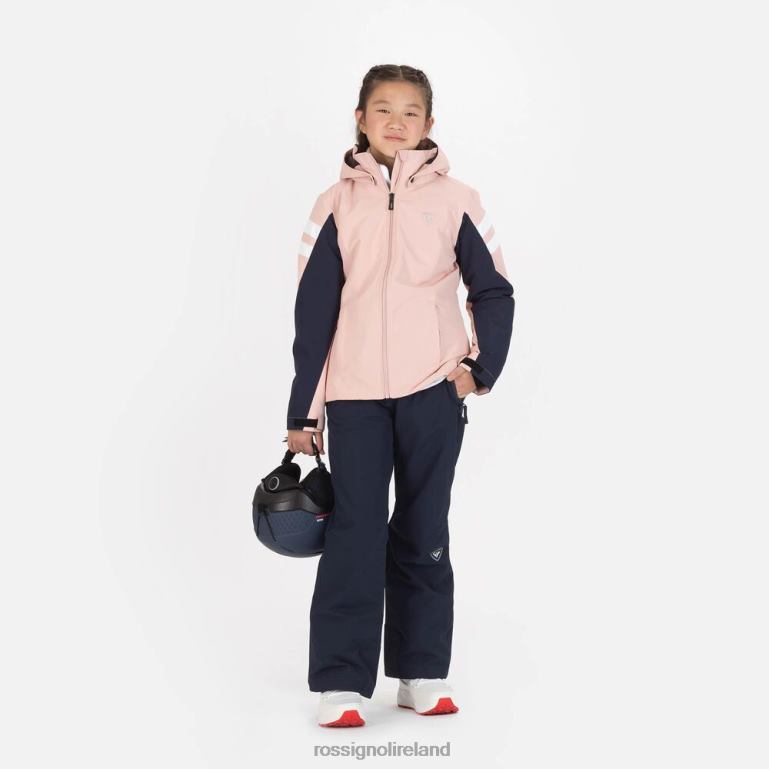 Rossignol Tops Girls Ski Jacket Powder Pink 62R6R1217