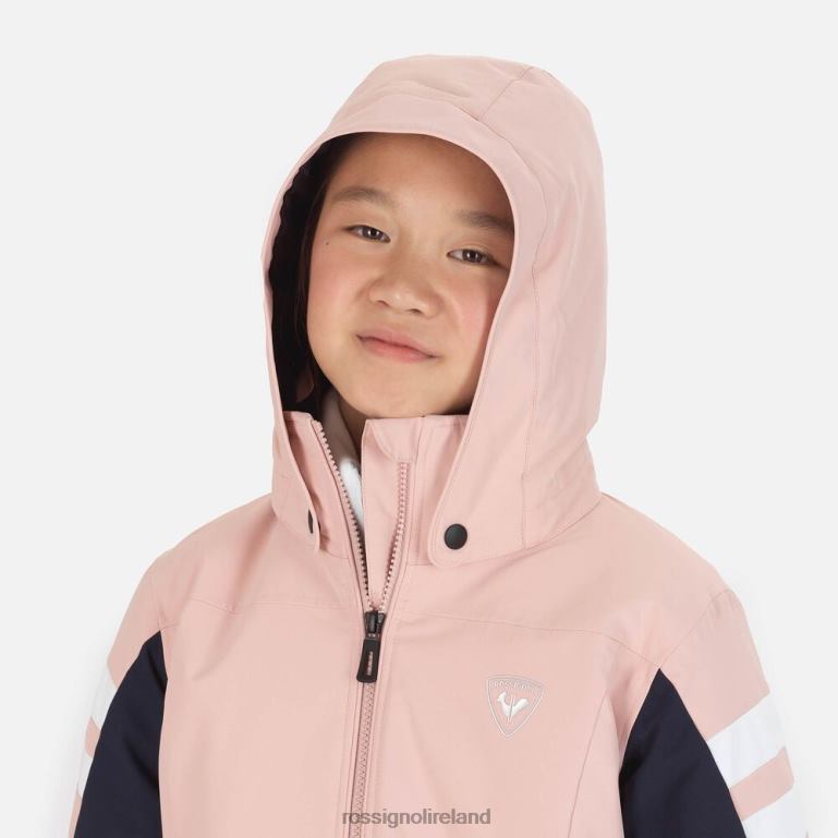 Rossignol Tops Girls Ski Jacket Powder Pink 62R6R1217