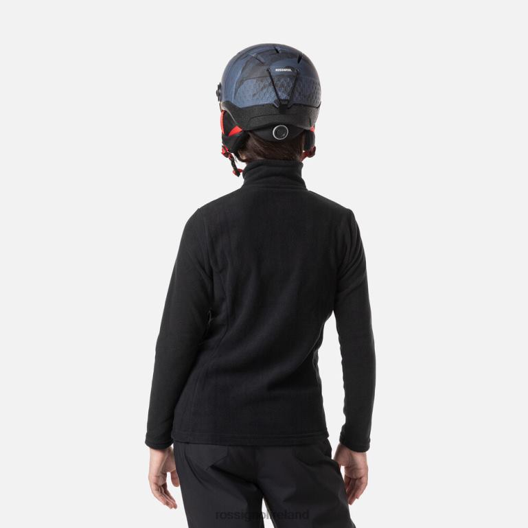 Rossignol Tops Girls Half-Zip Fleece Black 62R6R1137