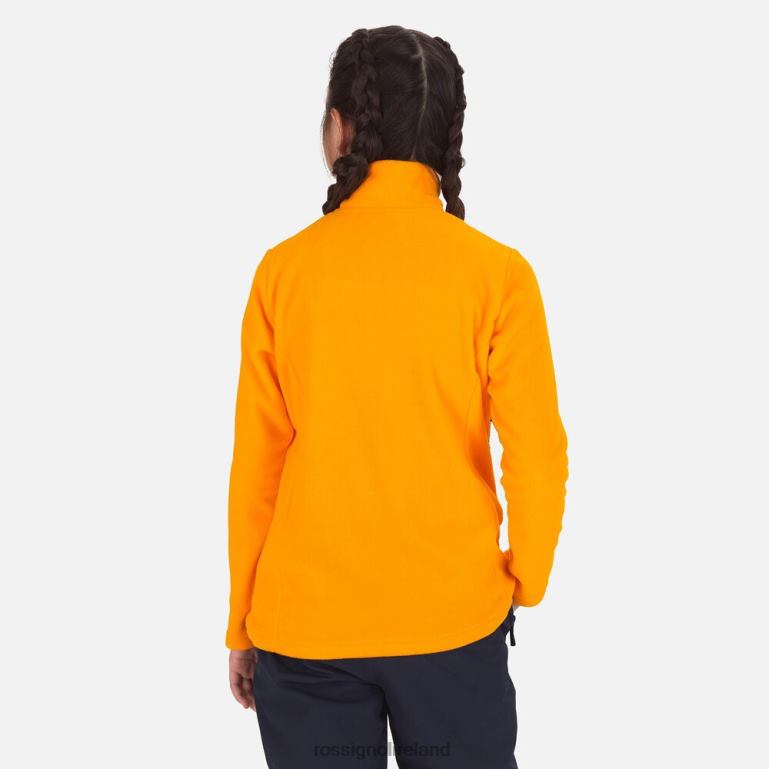 Rossignol Tops Girls Half-Zip Fleece Saffron 62R6R1211