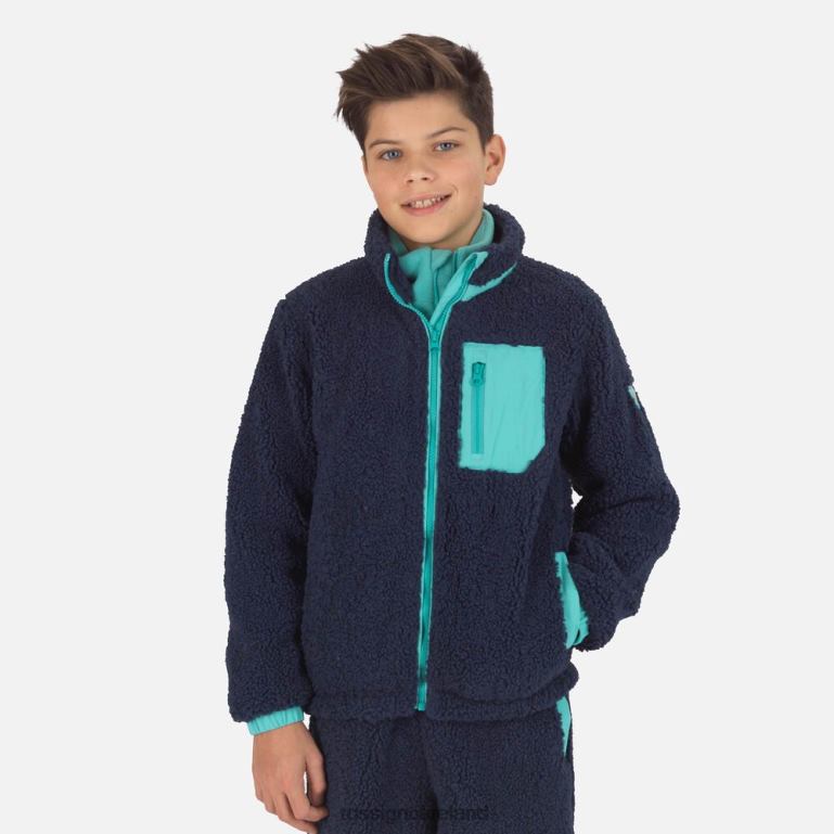 Rossignol Tops Juniors Fleece Jacket Darknavy 62R6R1147