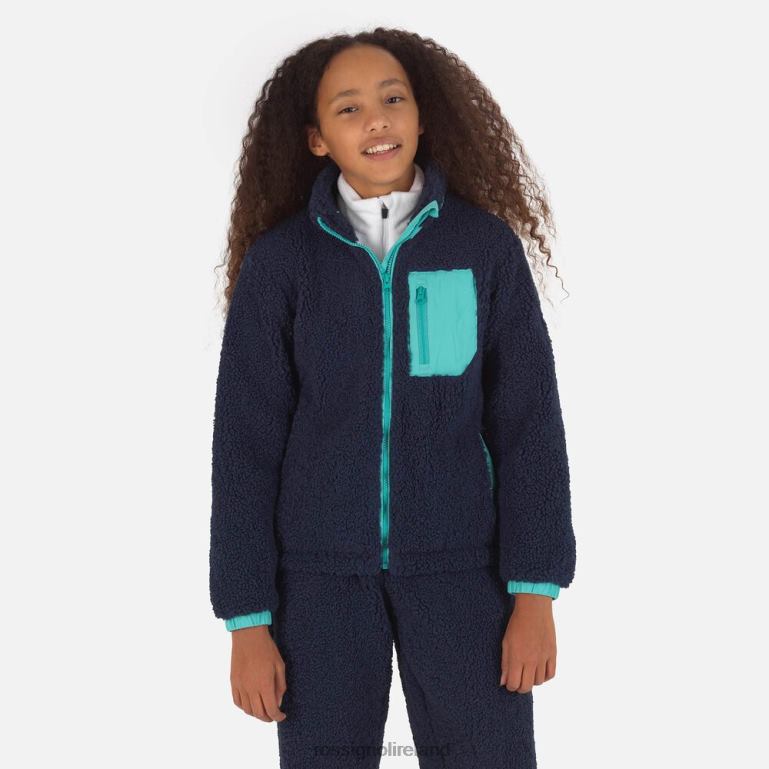 Rossignol Tops Juniors Fleece Jacket Darknavy 62R6R1147