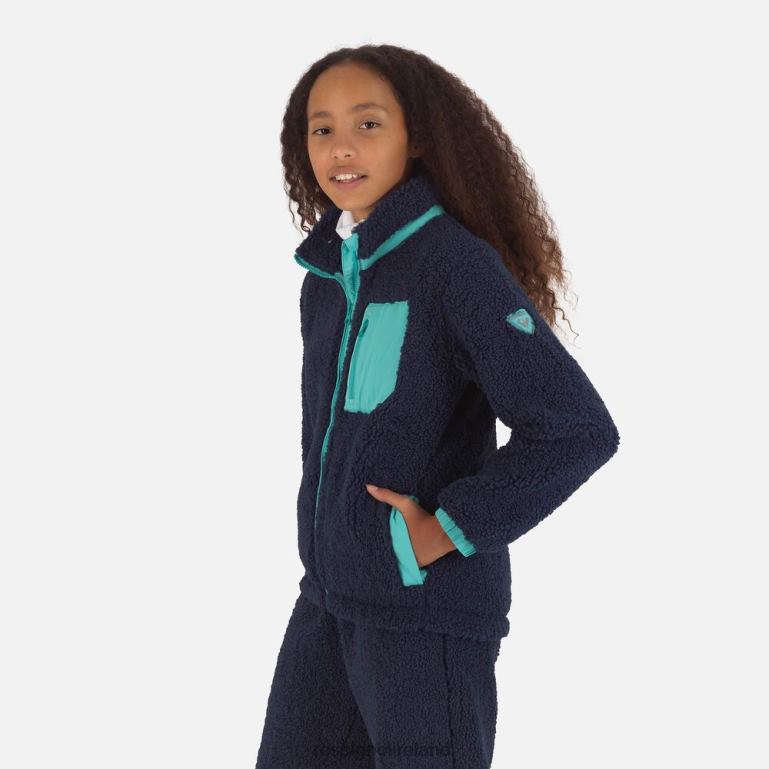 Rossignol Tops Juniors Fleece Jacket Darknavy 62R6R1147