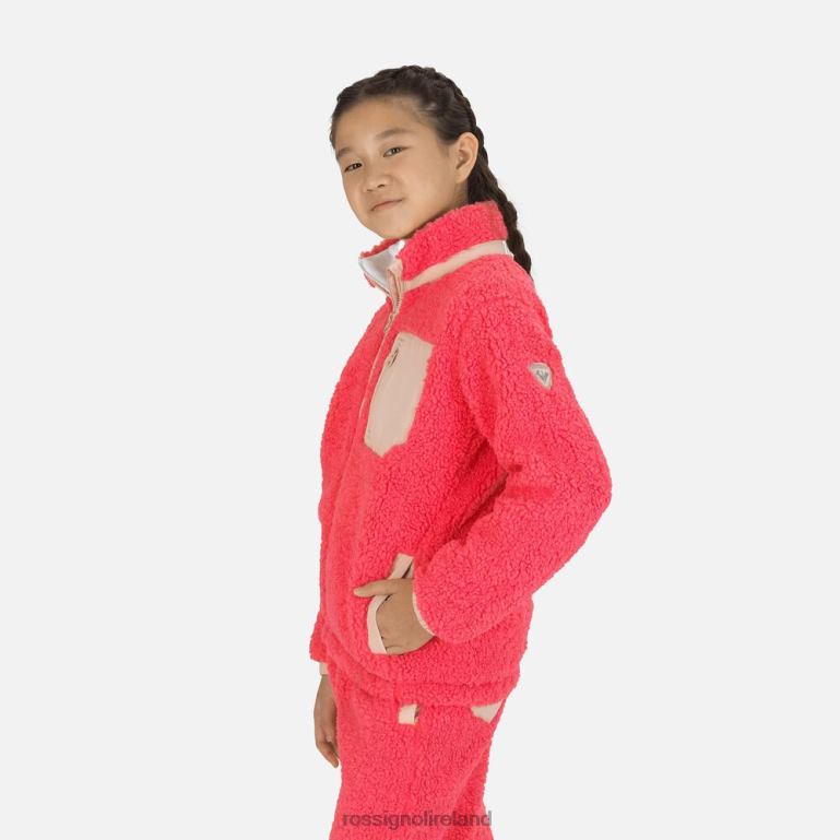 Rossignol Tops Juniors Fleece Jacket Pinklift 62R6R1153