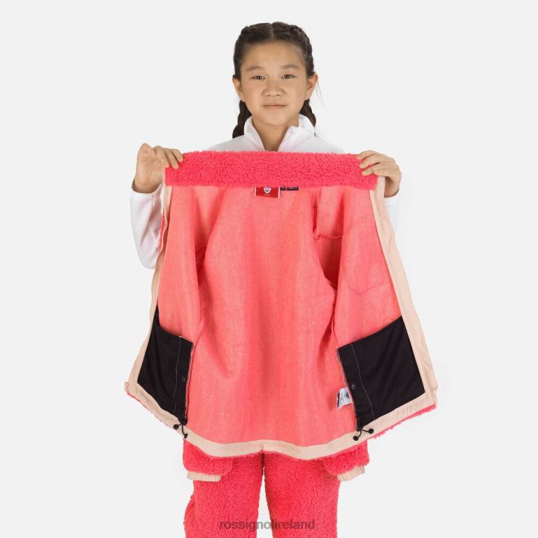 Rossignol Tops Juniors Fleece Jacket Pinklift 62R6R1153
