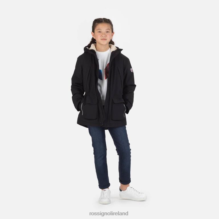 Rossignol Tops Juniors Parka Black 62R6R1154