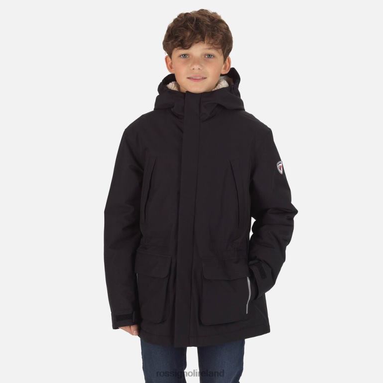 Rossignol Tops Juniors Parka Black 62R6R1154