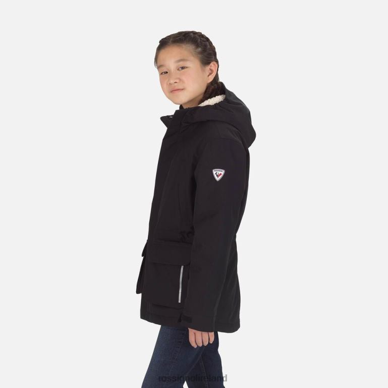 Rossignol Tops Juniors Parka Black 62R6R1154