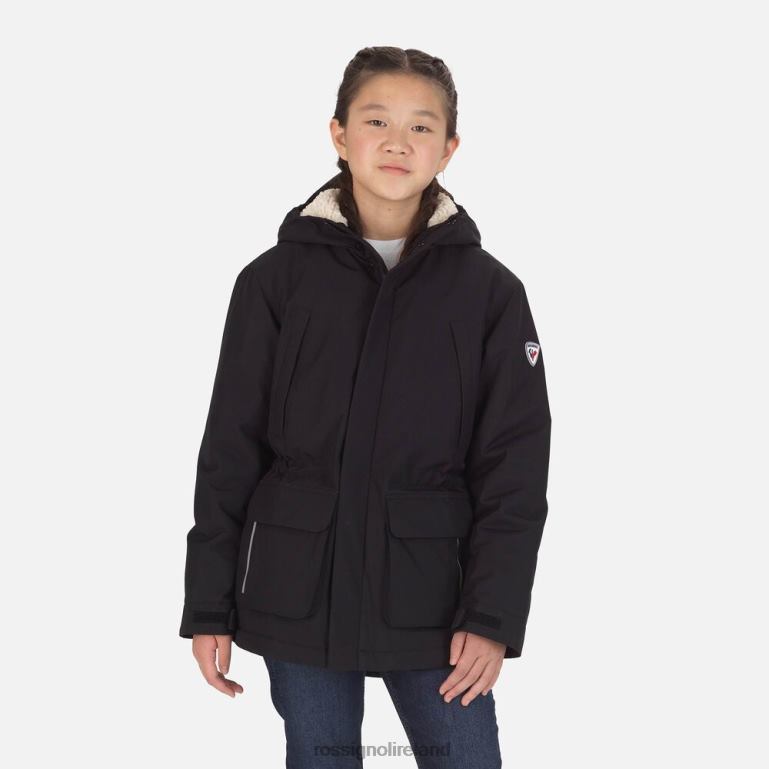 Rossignol Tops Juniors Parka Black 62R6R1154