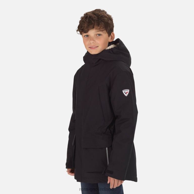 Rossignol Tops Juniors Parka Black 62R6R1154