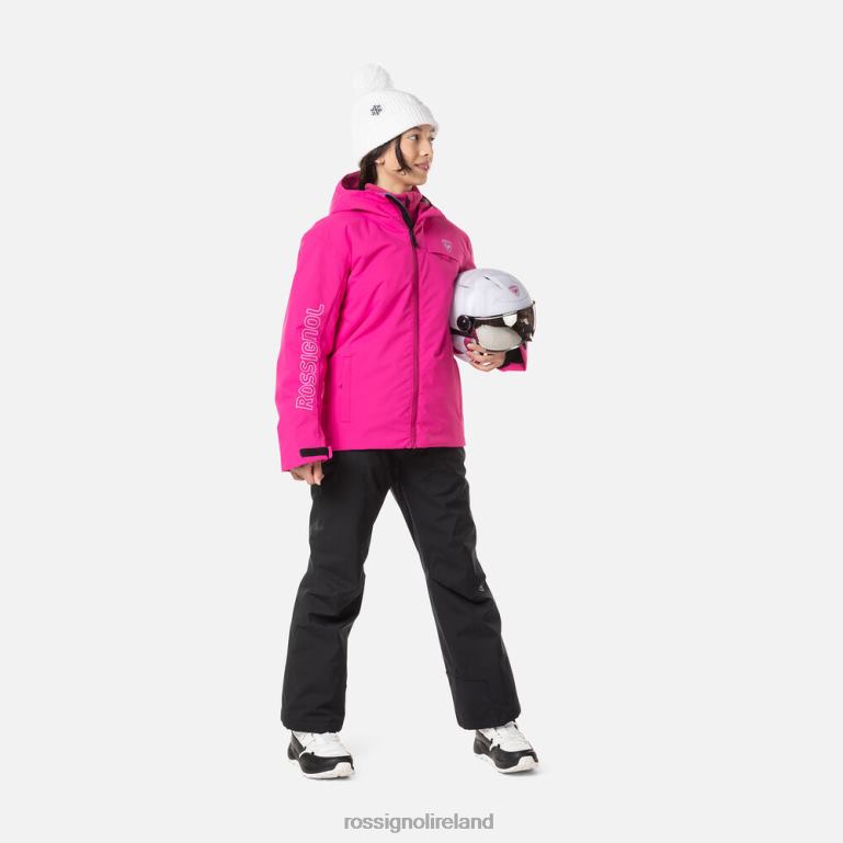 Rossignol Tops Juniors Ski Jacket Orchidpink 62R6R1195